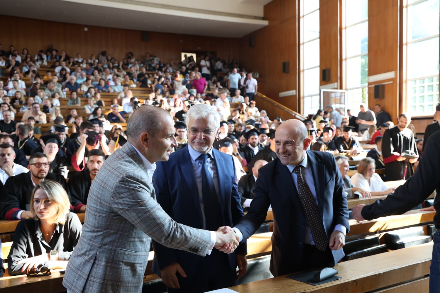 Гроздан Караджов при откриването на академичната година