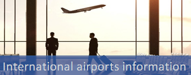 International airports information