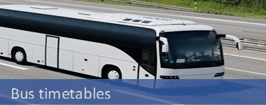 BUS timetables