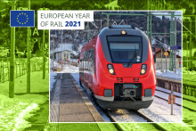 Официалният старт на инициативата Европейска година на железопътния транспорт ще бъде даден на 29 март 2021 г. 