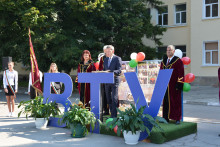 Minister Georgi Todorov at the opening of the new academic year at Todor Kableshkov University of Transport 