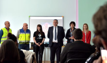 Deputy Minister Dimitar Nedyalkov participated in a discussion on road safety with students from a school in the capital