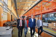Minister Hristo Alexiev at an unannounced inspection at Sofia and Iliyantsi railway depots