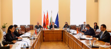 Minister Hristo Alexiev together with his colleagues from the Republic of Albania and the Republic of North Macedonia signed a Memorandum on the construction of sustainable infrastructure along Corridor VIII