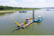 EAEMDR started dredging on its own in the Bulgarian section of the Danube River