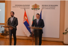 Transport of Bulgarian coal to Serbia, deepening of the Danube and a new intermodal terminal, Hristo Alexiev and Tomislav Momirovich discussed