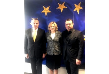 Ивайло Московски се среща с румънския министър на транспорта Лучиян Шова и еврокомисаря по регионална политика Корина Крецу