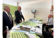 Minister Jeliazkov opens the renovated Karnobat Railway Station