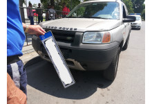 Two cars were taken off the road for carrying out unregulated transportation of passengers through Maxim application