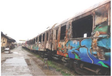 Fire in Fast Train No 2613 between Kaspitchan – Provadiya South stations on 03.11.2022 Fire in Fast Train No 2613 between Kaspitchan – Provadiya South stations on 03.11.2022