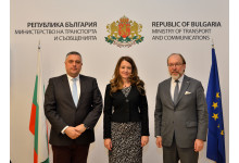 Deputy Ministers Anna Natova and Dimitar Nedyalkov met with the President of the Ukrainian Chamber of Commerce