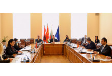 Minister Hristo Alexiev together with his colleagues from the Republic of Albania and the Republic of North Macedonia signed a Memorandum on the construction of sustainable infrastructure along Corridor VIII