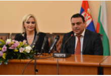 Ивайло Московски се среща с вицепремиера и министър на строителството, транспорта и инфраструктурата на Сърбия Зорана Михайлович