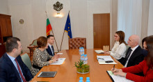 Среща на министър Николай Събев с посланика на Република Турция Н. пр. Айлин Секизкьок