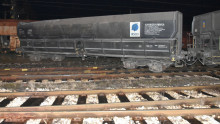 Derailment of DFT 20692 in Mezdra Station on 14.12.2021