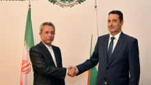 Minister Gvozdeykov met with the Ambassador of Iran