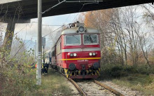 Fire in locomotive No 91520044202-7, serviced IFT No 464 on 1.12.2023.