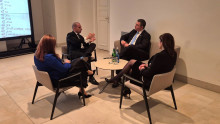 Deputy Prime Minister Karadzhov and European Commissioner Apostolos Tzitzikostas discussed the acceleration of transport links along the North-South axis