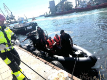 Тренировъчен ден при морски инцидент се проведе на пристанище Бургас 