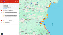 Interactive Map Provides Easy Access to Water Sports Facilities Along the Black Sea Coast