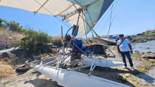 Illegal Powered Hang Glider Crashes Into the Sea Between Ravda and Nessebar