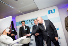 Зам.-министър Ангел Попов участва в откриването на новия офис на IRU Брюксел