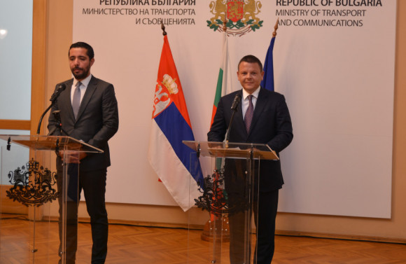 Transport of Bulgarian coal to Serbia, deepening of the Danube and a new intermodal terminal, Hristo Alexiev and Tomislav Momirovich discussed
