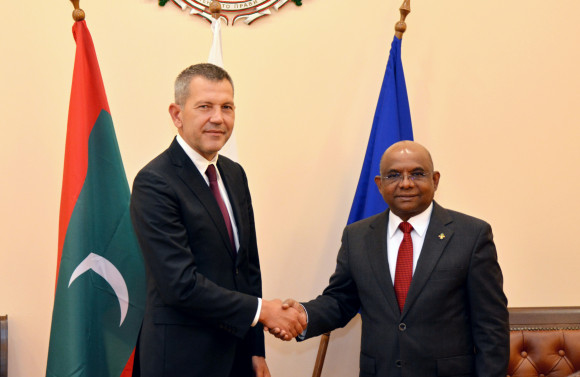 Minister Georgi Todorov met the Minister of Foreign Affairs of the Republic of Maldives Abdulla Shahid