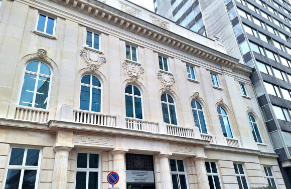 The building of the Ministry of Transport and Communications returned to its authentic appearance from 100 years ago.