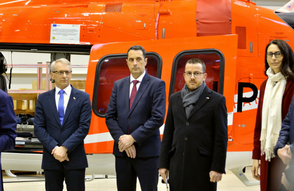 Bulgaria already has the first helicopter for emergency medical assistance by air