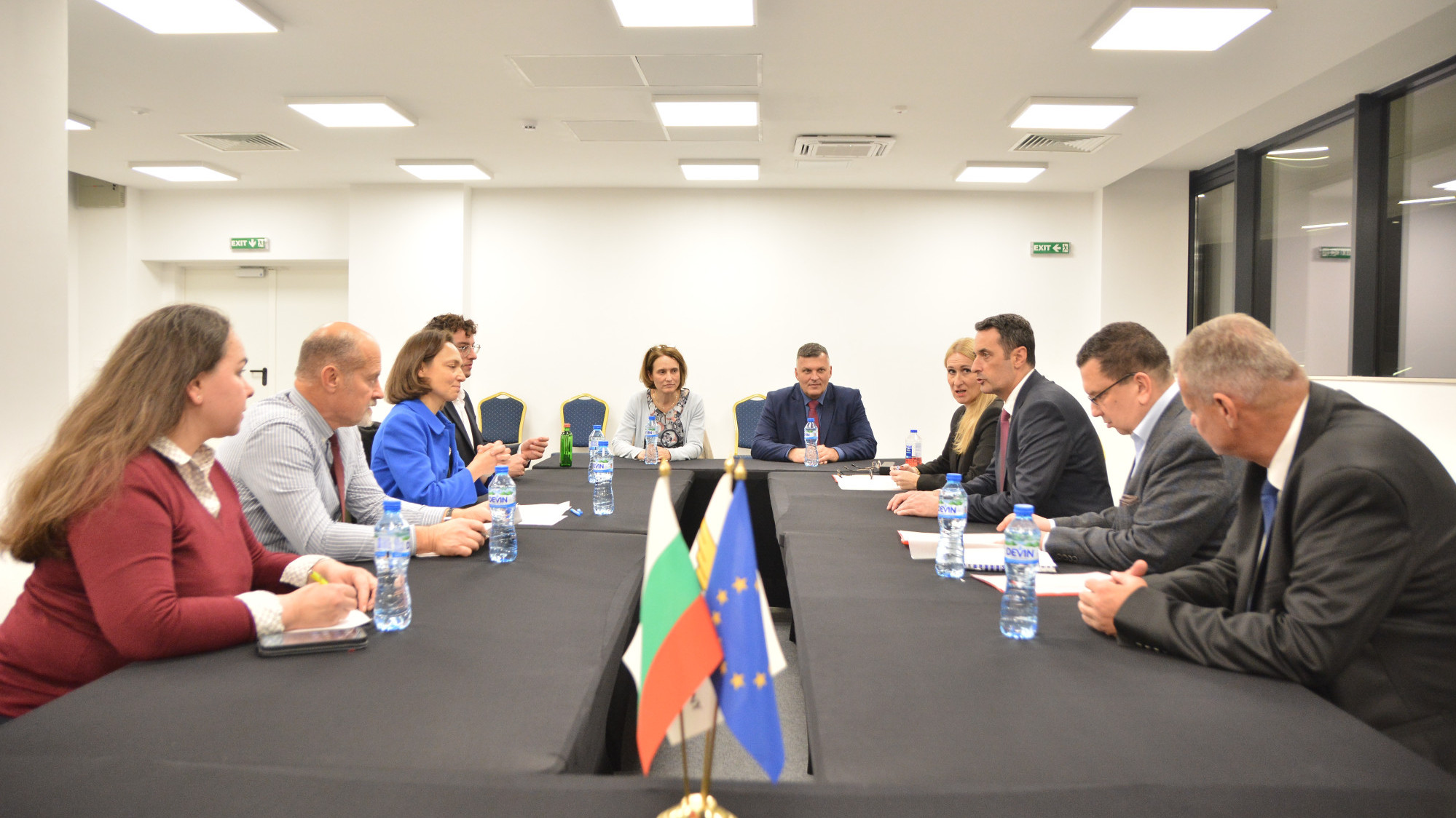 Minister Gvozdeykov presented the project for an intermodal terminal in Ruse to the European Commission