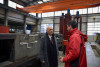 Министър Николай Събев посети завода за локомотиви в Русе