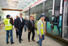 Minister Hristo Alexiev at another unannounced inspection at Iliyantsi Railway Depot